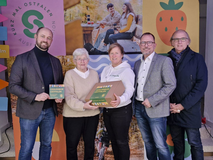 Von links: Malte Schneider, Elke Stern, Diana Raebsch, Thomas Klein und Alain Tingely.