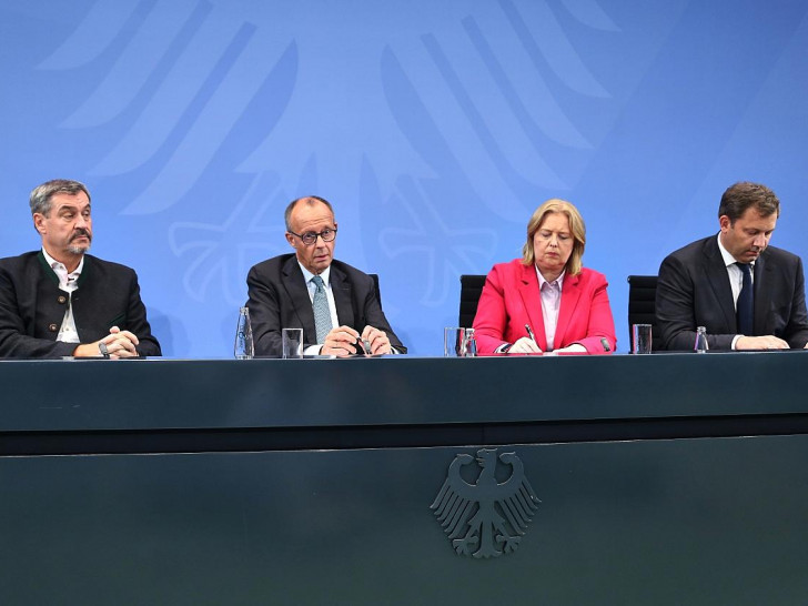 Söder, Merz, Bas und Klingbeil (Archiv)