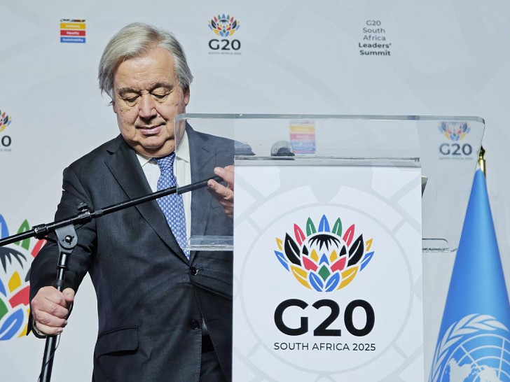 Antonio Guterres am 21.11.2025