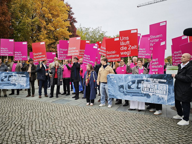 Demo des Unternehmerverbandes "Die Familienunternehmer" (Archiv)