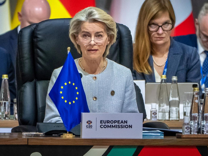 Ursula von der Leyen am 23.11.2025