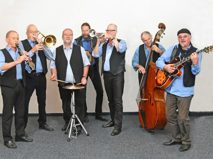 Die Saratoga Seven Jazzband.