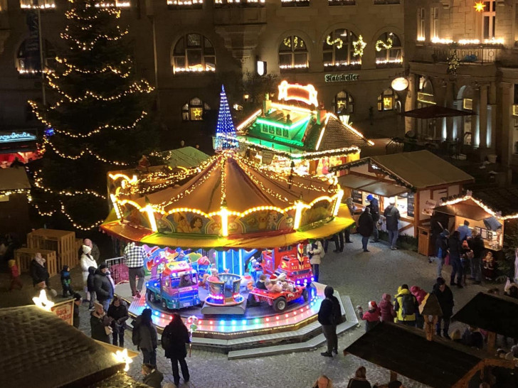 Archivbild vom Helmstedter Weihnachtsmarkt.