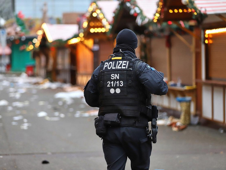Tatort nach Anschlag auf Magdeburger Weihnachtsmarkt (Archiv)