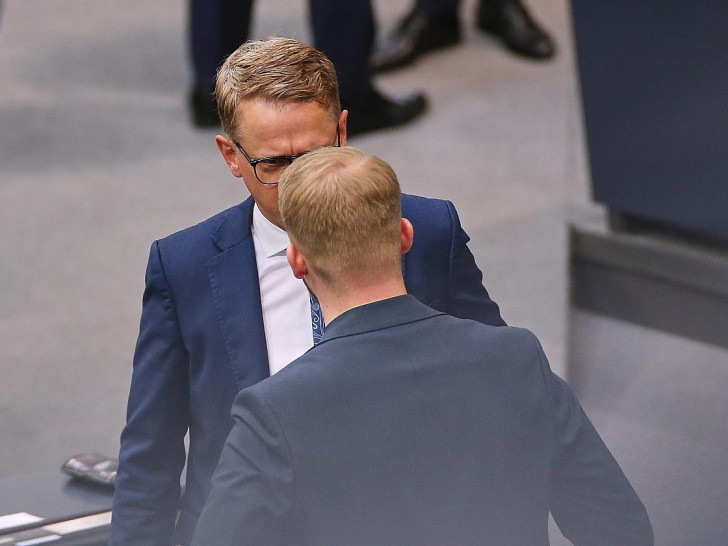 Carsten Linnemann und Tim Klüssendorf (Archiv)