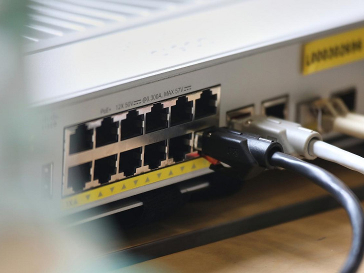 Netzwerk-Patchpanel (Archiv)