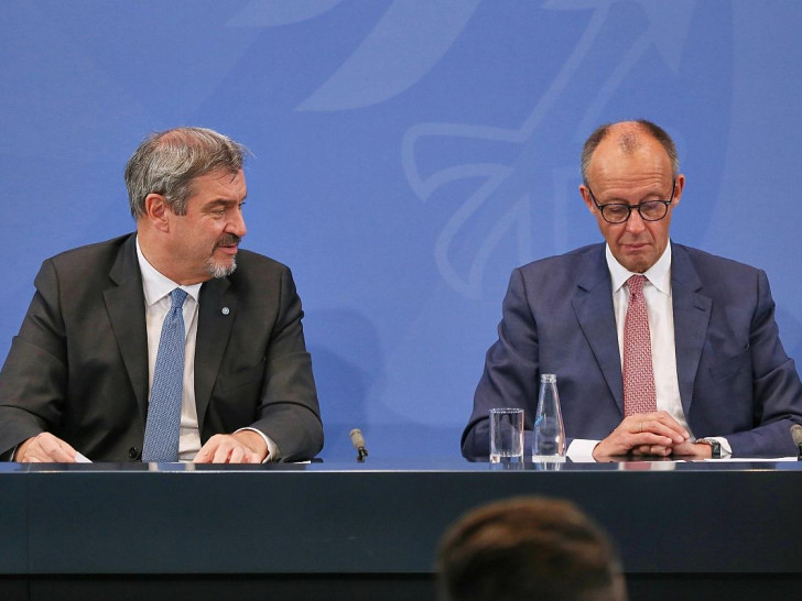 Markus Söder und Friedrich Merz (Archiv)