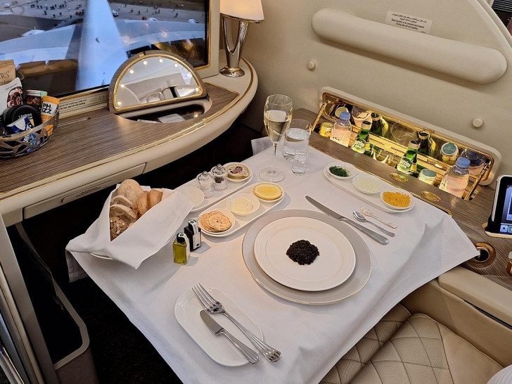 First-Class-Kabine Airbus A380-800 (Archiv)