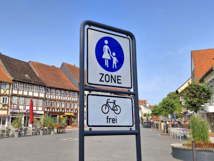 Hier können Fahrradfahrer jetzt dauerhaft fahren.