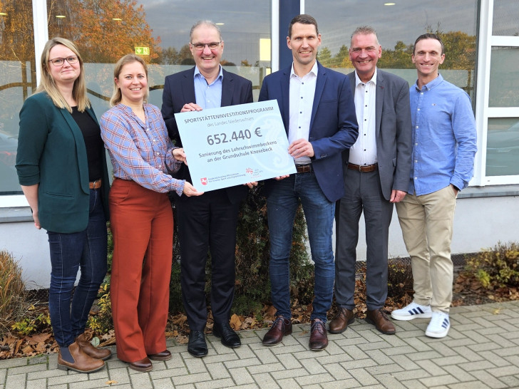 Sabrina Dierks, Kirsikka Lansmann, Stephan Manke, Andreas Ritter, Holger Schulz und Christopher Klein (v. li.).