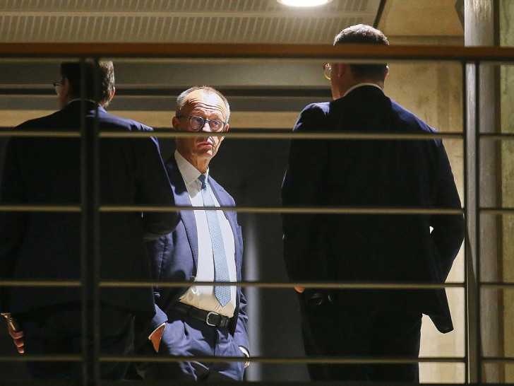 Alexander Dobrindt, Friedrich Merz und Jens Spahn am 13.11.2025