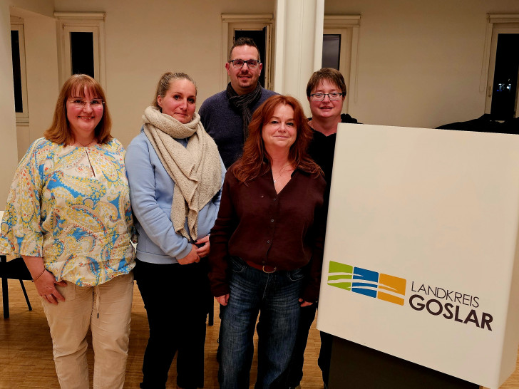 Der Vorstand des neuen Kreiselternrates setzt sich zusammen aus (von links): Marion Liebermann, Sabrina Pavone, Björn Prignitz, Peggy Plettner-Voigt und Daniela Grzbielok.