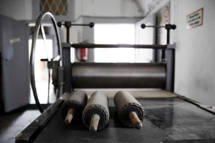 ie Druckwerkstatt der Städtischen Galerie im Schloss Wolfsburg.