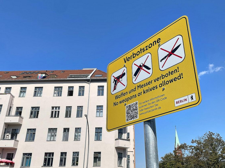 Waffenverbotszone in Berlin (Archiv)