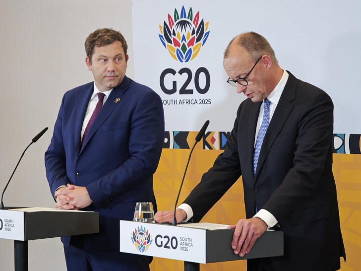 Lars Klingbeil und Friedrich Merz am 23.11.2025