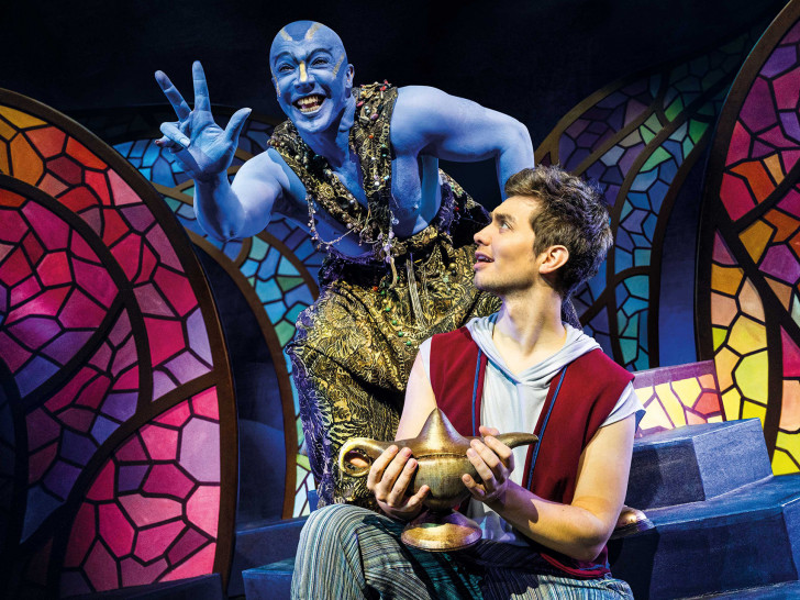 Aladin - das Musical ist in der VW-Halle zu sehen.