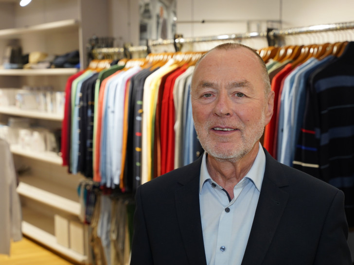 Geschäftsführer Harald Borm schließt seinen Laden "Erdbrink & Vehmeyer".