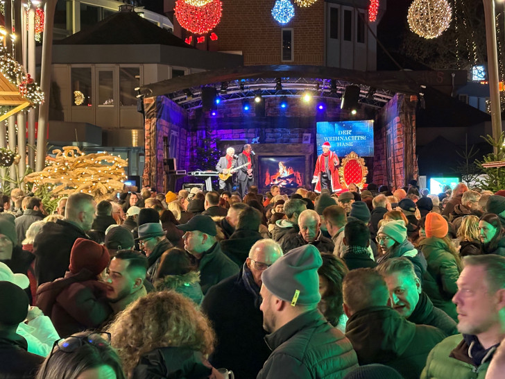 Auch mit Veranstaltungen sorgte die WMG für viel Trubel auf dem Weihnachtsmarkt.