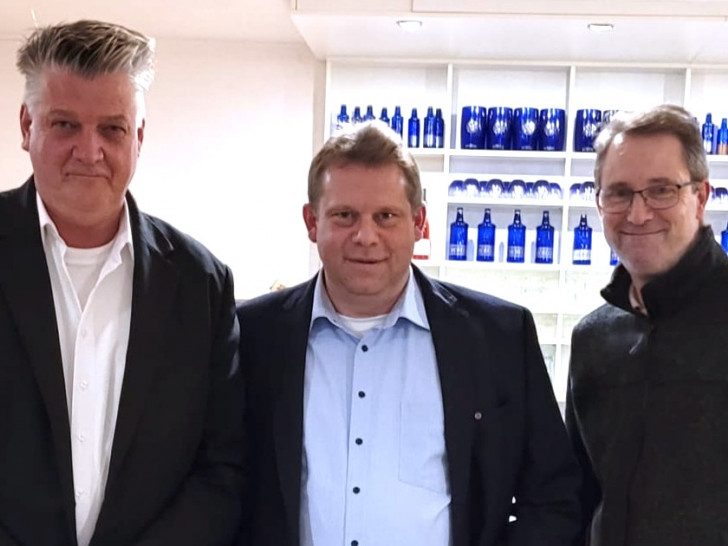 Karsten Könnecker, Boris Lauenroth und Nils Weber (v. li.).