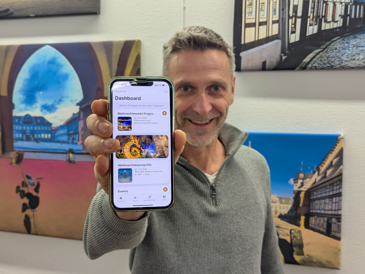 Seit kurzem ist die Goslar-App nach erfolgreicher Testphase offiziell gestartet. Holger Dettmer, zuständig für IT und Digitalisierung bei der Stadt Goslar, war maßgeblich an der Entwicklung der App beteiligt.