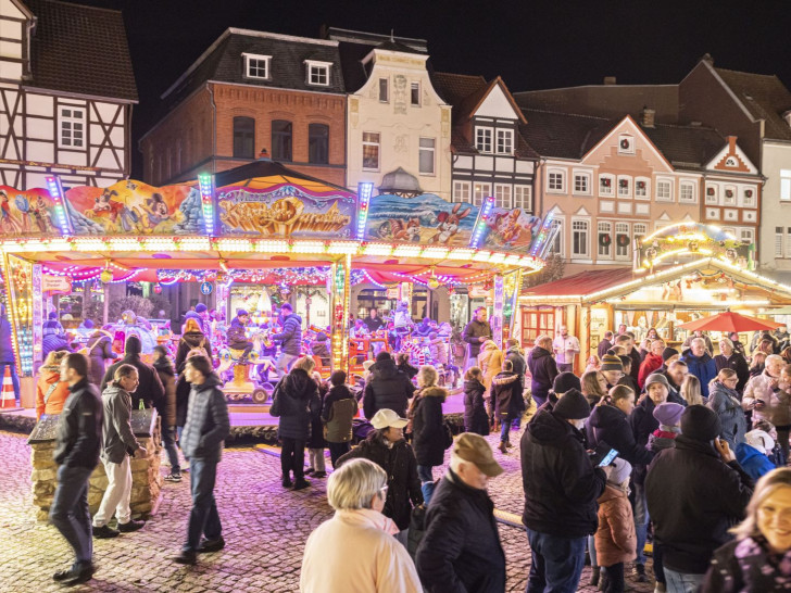 Die Weihnachtsstadt Peine hat bis einschließlich Dienstag, 23. Dezember, geöffnet.