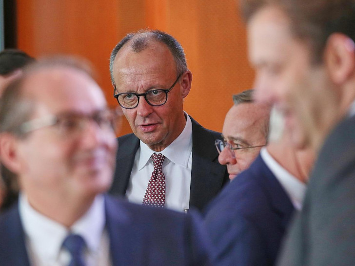 Friedrich Merz vor Kabinettssitzung (Archiv)