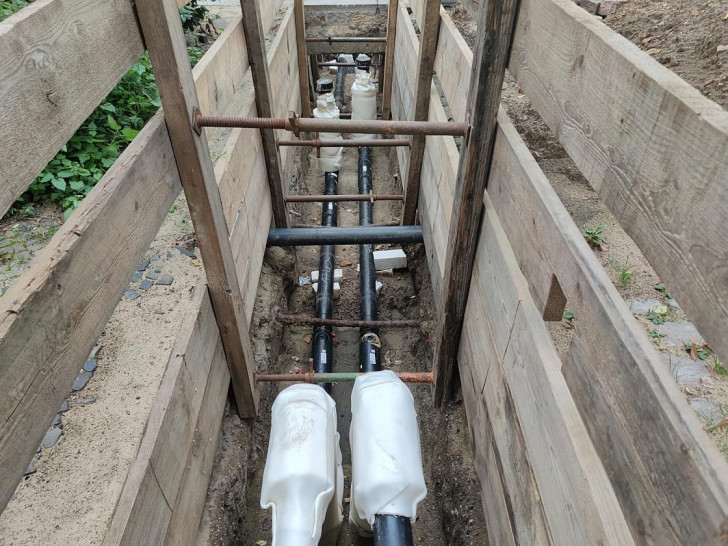 Fernwärme-Anschluss (Archiv)