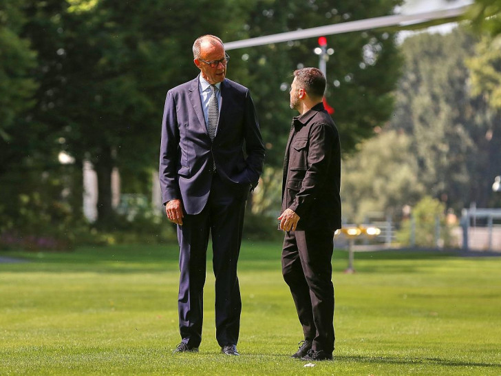 Friedrich Merz und Wolodymyr Selenskyj (Archiv)