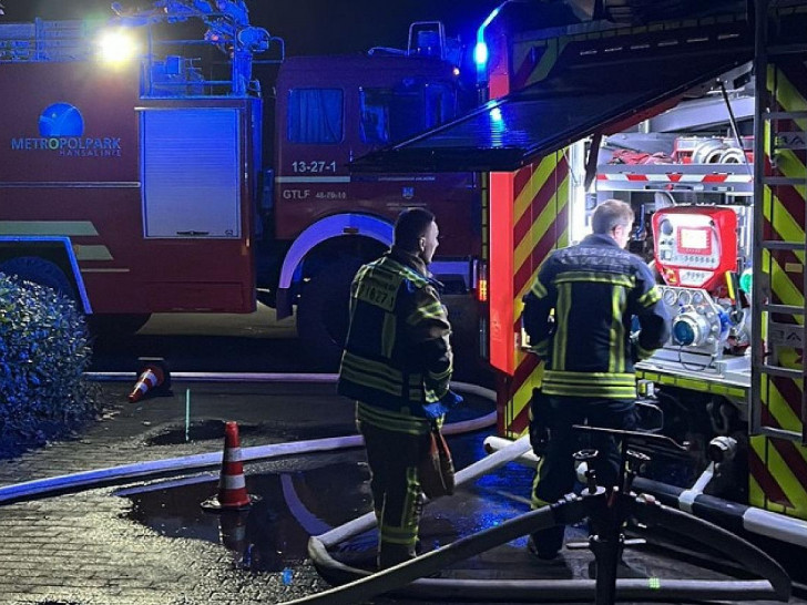 Großbrand auf Flugplatz im Landkreis Cloppenburg (Archiv)