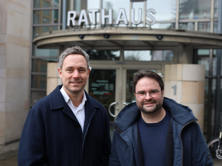 Christopher Finck (li.) und Martin Neuhäuser haben beide ihren Hut in den Ring geworfen.