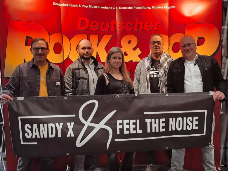 Die Band Sandy X & Feel The Noise war erfolgreich.