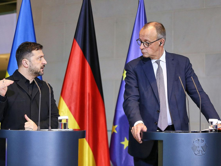Wolodymyr Selenskyj und Friedrich Merz (Archiv)