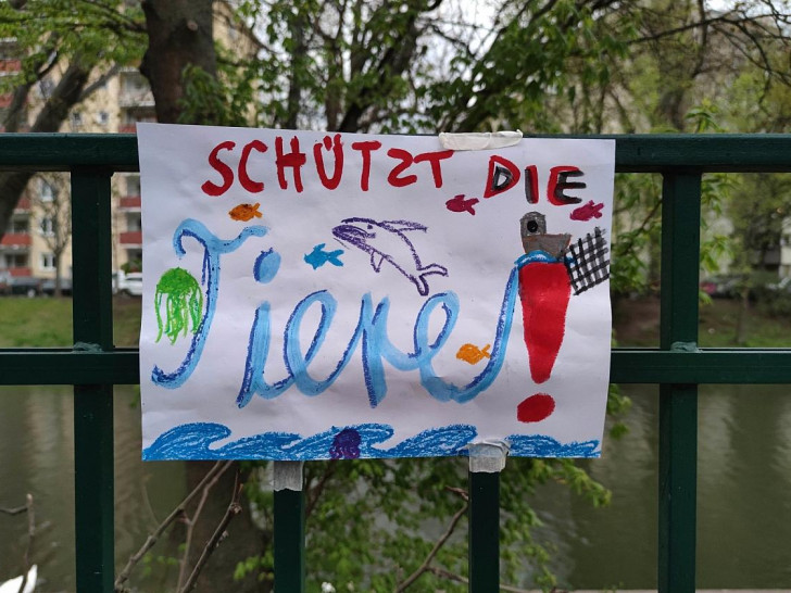 Tierschutz-Plakat (Archiv)