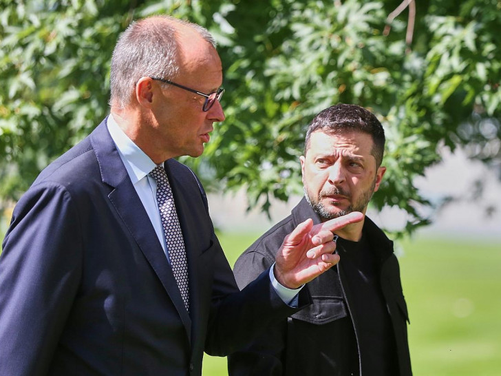 Friedrich Merz und Wolodymyr Selenskyj (Archiv)