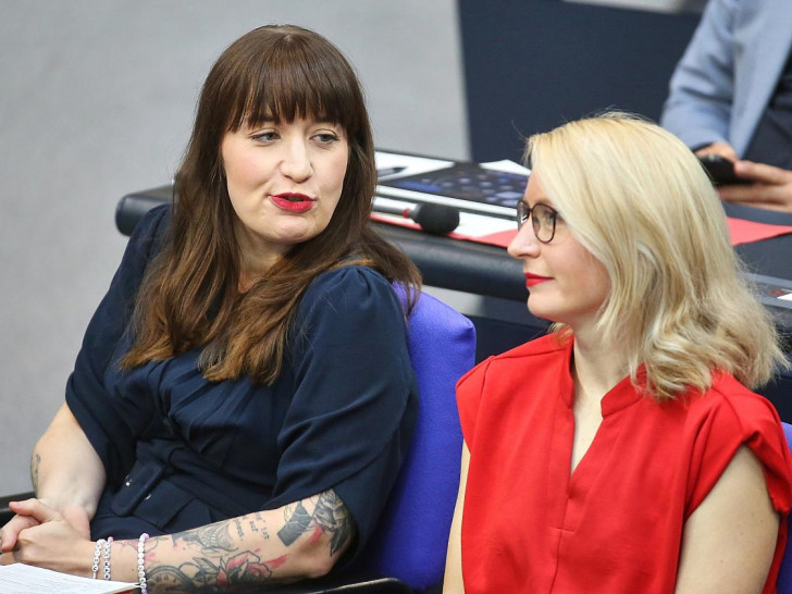 Heidi Reichinnek und Ines Schwerdtner (Archiv)