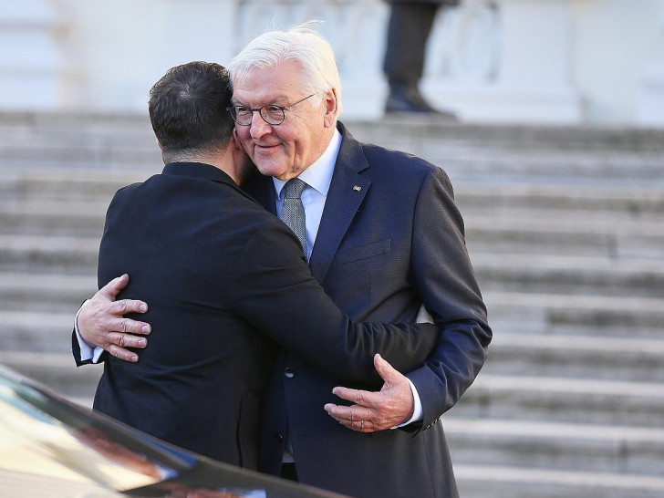 Wolodymyr Selenskyj und Frank-Walter Steinmeier am 15.12.2025
