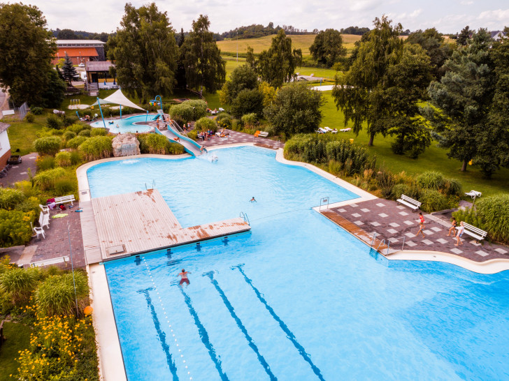 Das neue Freizeitbad in Grasleben.