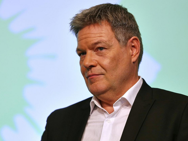 Robert Habeck am Wahlabend