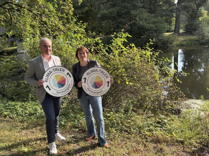 Ralf Sygusch, Verbandsdirektor Regionalverband und Anna Katharina Hanusch, Stadträtin für Umwelt, Stadtgrün und Hochbau, Stadt Braunschweig.