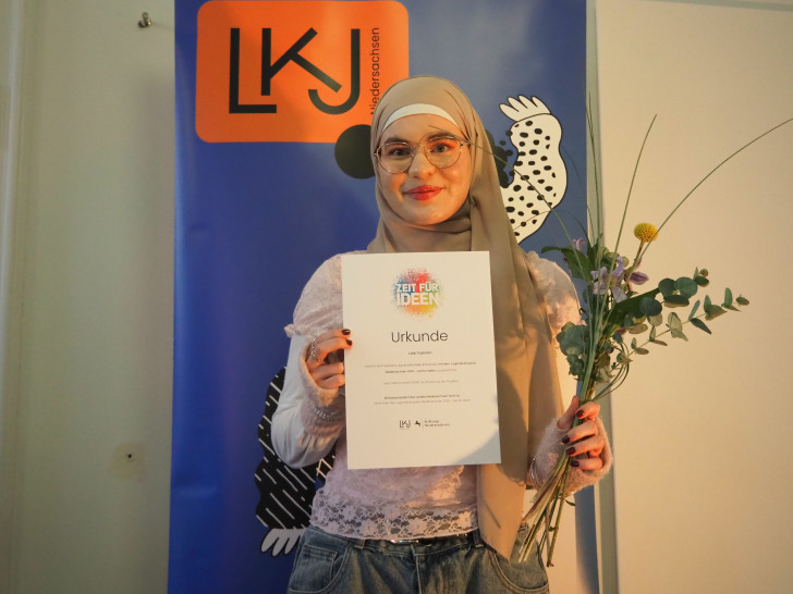 Lale Taskiran wurde mit dem Jugendkulturpreis Niedersachsen ausgezeichnet.