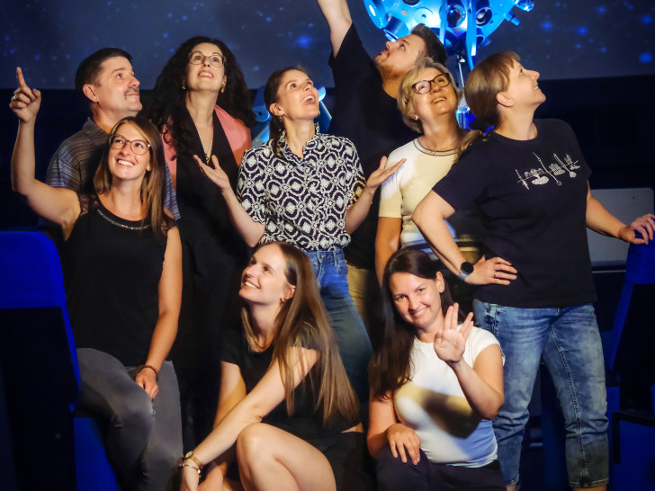 So viel Besucher wie nie zuvor kamen 2025 ins Planetarium.