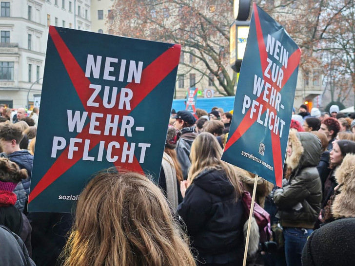 Anti-Wehrdienst-Demo am 05.12.2025