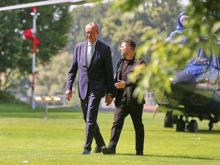 Friedrich Merz und Wolodymyr Selenskyj (Archiv)