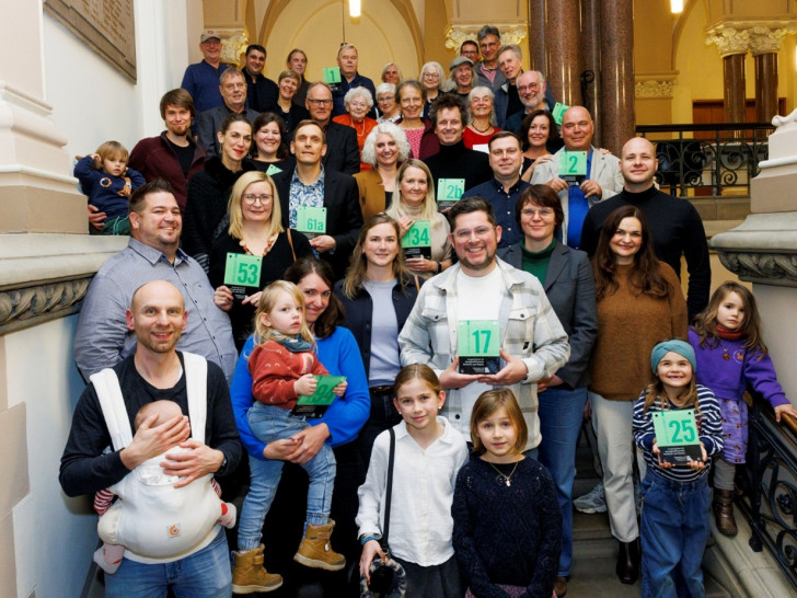 Die Empfänger der Grünen Hausnummern.