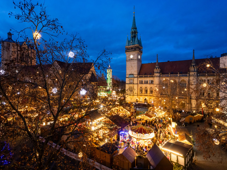 Der Braunschweiger Weihnachtsmarkt war durchgehend gut besucht.