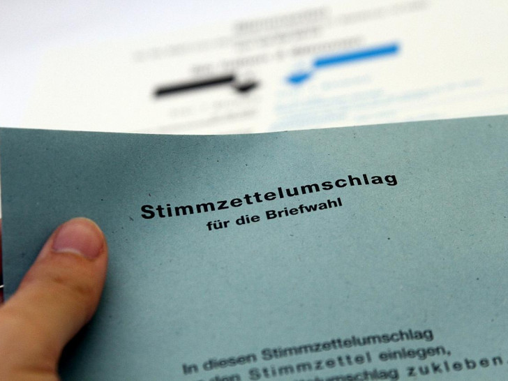 Stimmzettelumschlag für die Briefwahl (Archiv)