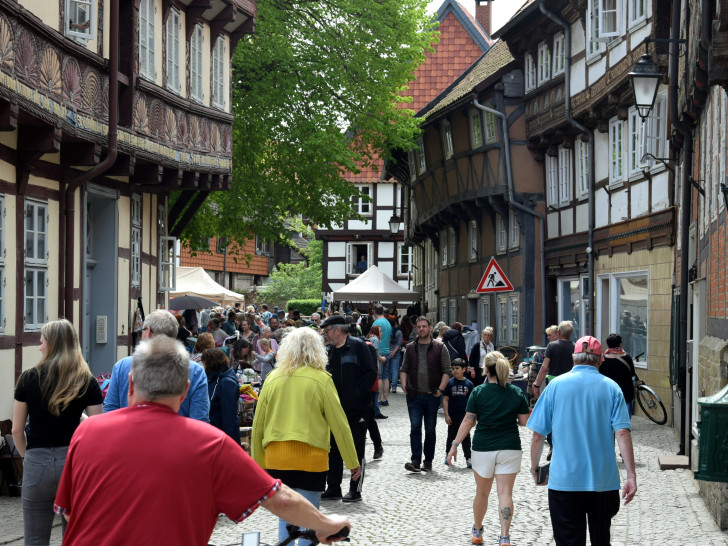 Am 27. April findet in Hornburg der diesjährige Frühlings- und Flohmarkt statt. (Archiv)