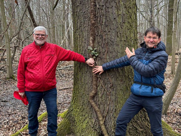 v.l.: Detlef Kühn (SPD) und Rochus Jonas (Grüne).