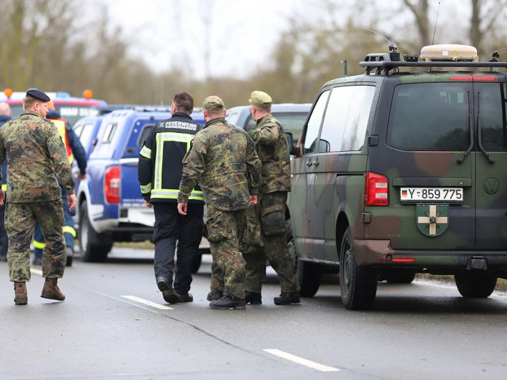 Bundeswehr bei Hochwassereinsatz (Archiv)