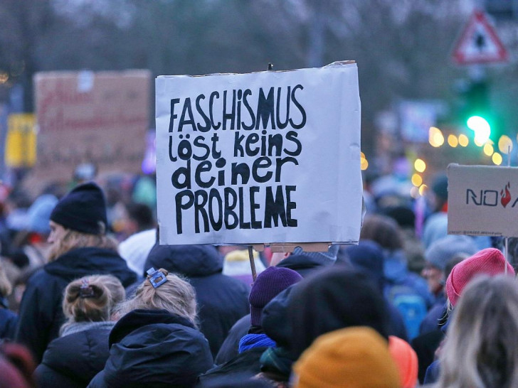 Großdemo gegen die CDU und AfD am 02.02.2025